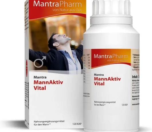 Mantra Mannaktiv Vital 120 Kapseln