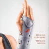 Manu-Hit Carpal Orthese Links Gr.M Schwarz 07233 1
