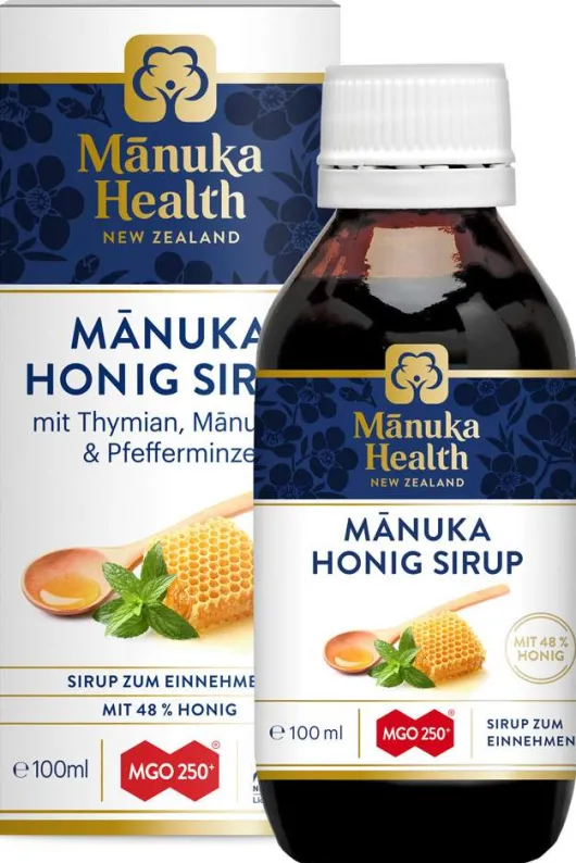 Manuka Health Mgo 250+ Manuka Honig Sirup 100 ml