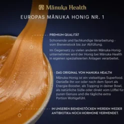 Manuka Health MGO 400+ Manuka Honig 500 g