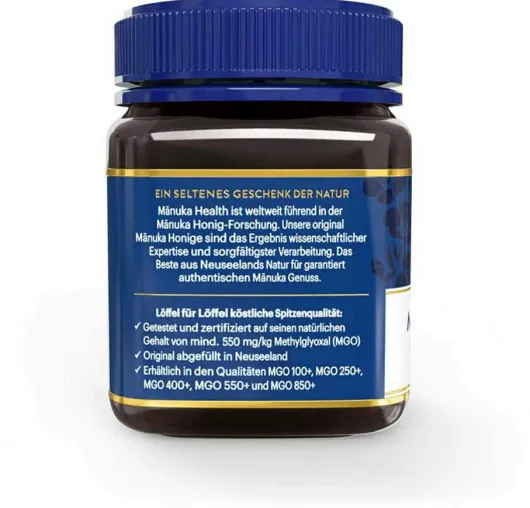 Manuka Health MGO 550+ Manuka Honig 250 g