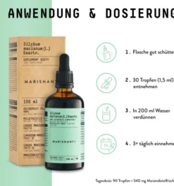 Mariendistel Früchte Extrakt Tropfen alkoholfrei 100 ml