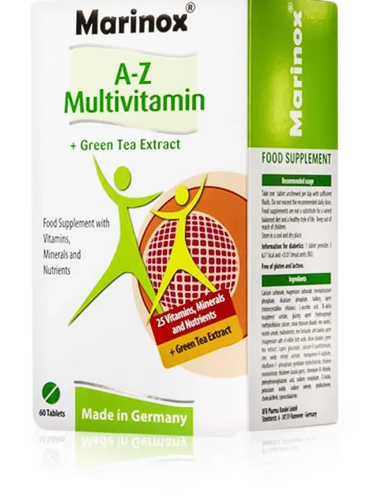 Marinox A-Z Multivitamin+green Tea Extra