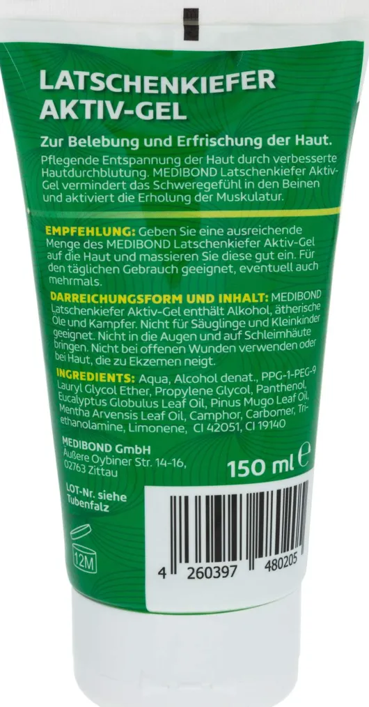 Medibond Latschenkiefer Aktiv-Gel 150 ml