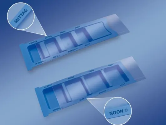 Medikamentendispenser Große Fächer 1 Stück