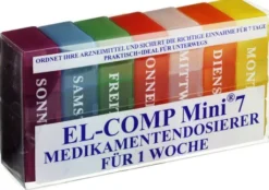 Medikamentendosierer El Comp Mini 7 Kunststoffbox 1 Stück