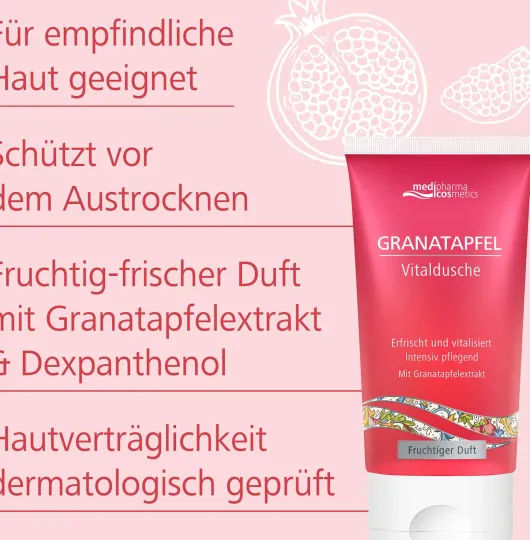 Medipharma Cosmetics Granatapfel Vitaldusche 200 ml