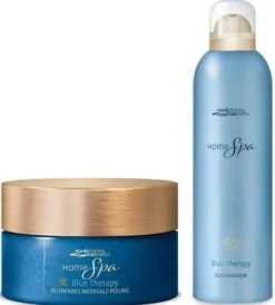 medipharma cosmetics Home Spa Blue Therapy Meersalz - Peeling 250 g + Duschschaum 200 ml