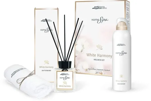 medipharma cosmetics Home Spa White Harmony Wellness Set