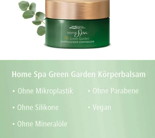 medipharma cosmetics Home Spa Geschenk-Set Green Garden