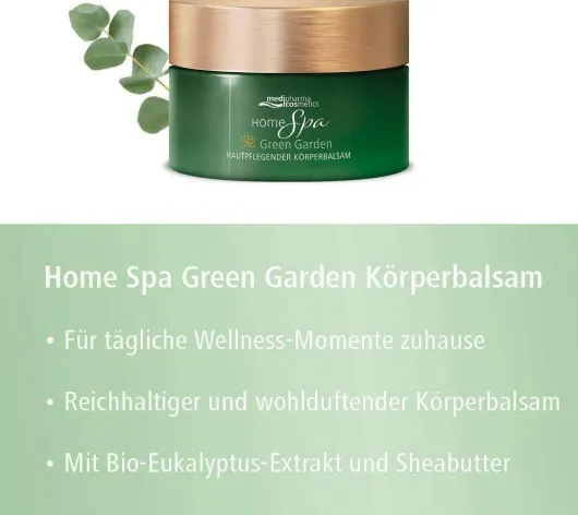 medipharma cosmetics Home Spa Geschenk-Set Green Garden