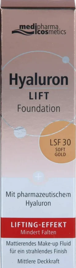 Medipharma Cosmetics Hyaluron Lift Foundation Lsf 30 Soft Gold...