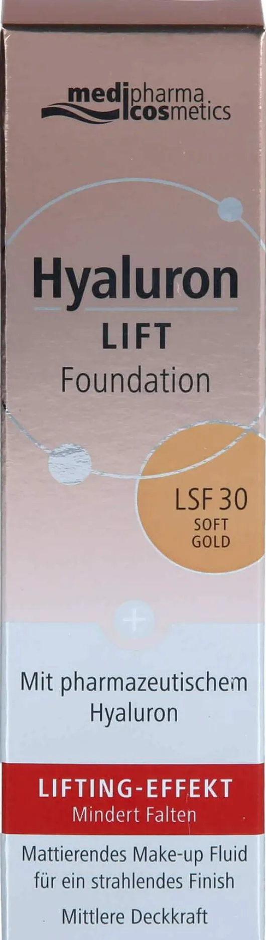 Medipharma Cosmetics Hyaluron Lift Foundation Lsf 30 Soft Gold...