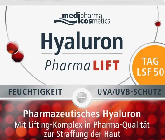 Medipharma Cosmetics Hyaluron Pharma Lift Tag Lsf 50 50 ml Creme