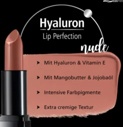 Medipharma Cosmetics Hyaluron Lip Perfection Lippenstift Nude 4 G