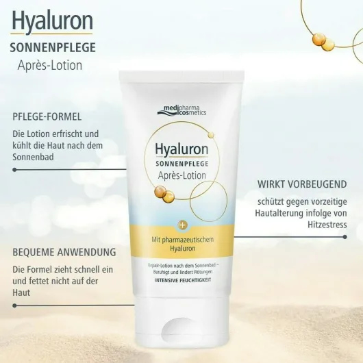 medipharma cosmetics Hyaluron Sonnenpflege 150 ml Aprés Lotion