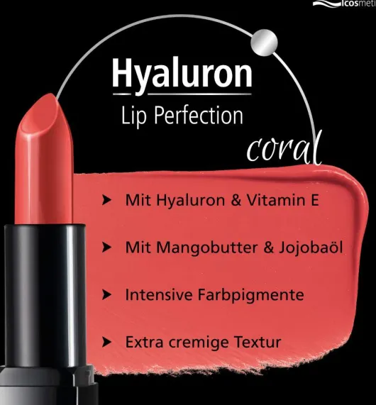 Medipharma Cosmetics Hyaluron Lip Perfection Lippenstift Coral 4 G