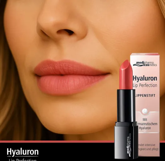 Medipharma Cosmetics Hyaluron Lip Perfection Lippenstift Coral 4 G