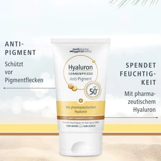 Medipharma Cosmetics Hyaluron Sonnenpflege Gesicht Anti Pigment...