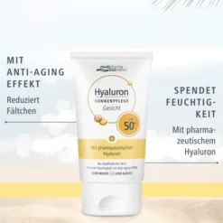 medipharma cosmetics Hyaluron Sonnenpflege Gesicht LSF 50+ 50 ml Creme
