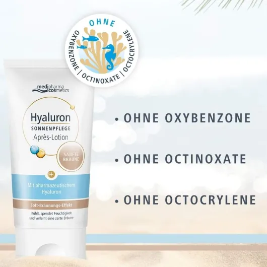 medipharma cosmetics Hyaluron Sonnenpflege Après Lotion sanfte Bräune 150 ml
