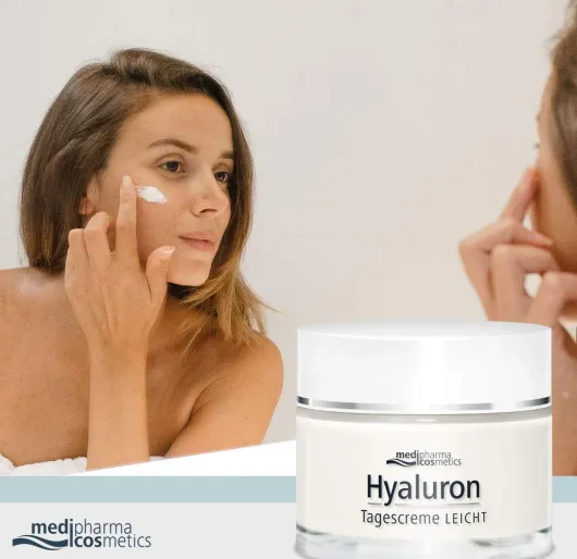 medipharma cosmetics Hyaluron Tagescreme leicht 50 ml