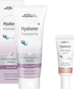 medipharma cosmetics Hyaluron Enzympeeling 100 ml + gratis Hyaluron Anti - Aging Serum 5 ml