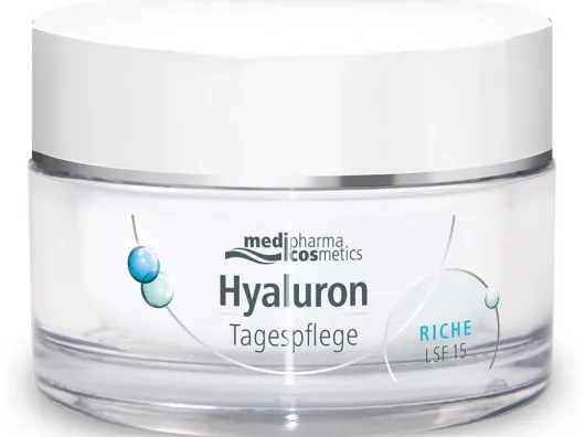 medipharma cosmetics Hyaluron Tagespflege Riche LSF15 50 ml Creme