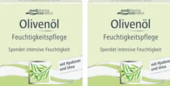 medipharma cosmetics Olivenöl Feuchtigkeitspflege 2 x 50 ml