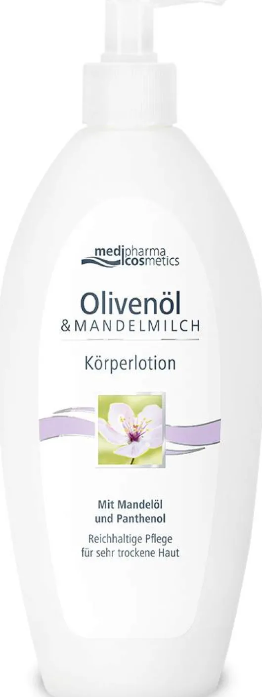 medipharma cosmetics Olivenöl und Mandelmilch Körperlotion 500 ml