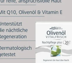 Medipharma Cosmetics Olivenöl Vitalfrisch Nachtpflege 50 ml Creme