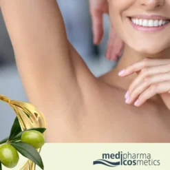Medipharma Cosmetics Olivenöl Deoroller Grüner Tee 50 ml Deoroller