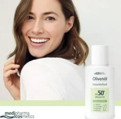 medipharma cosmetics Olivenöl Gesichtsfluid LSF 50+ 50 ml