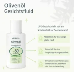 medipharma cosmetics Olivenöl Gesichtsfluid LSF 50+ 50 ml