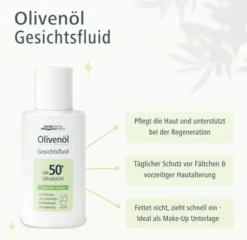 medipharma cosmetics Olivenöl Gesichtsfluid LSF 50+ 50 ml