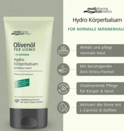 Medipharma Cosmetics Olivenöl Per Uomo Hydro Körperbalsam 150 ml
