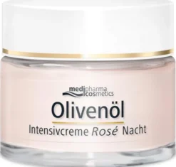 medipharma cosmetics Olivenöl Intensivcreme Rose Nachtcreme 50 ml