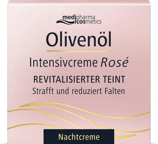 medipharma cosmetics Olivenöl Intensivcreme Rose Nachtcreme 50 ml