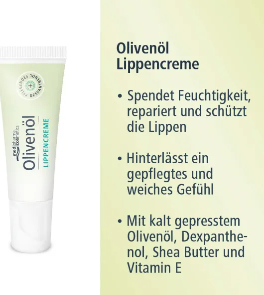 Medipharma Cosmetics Olivenöl Lippencreme 10 ml