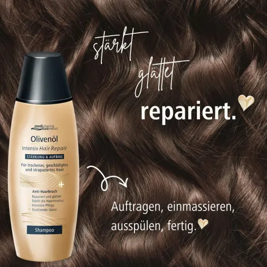 medipharma cosmetics Olivenöl Intensiv Hair Repair 200 ml Shampoo