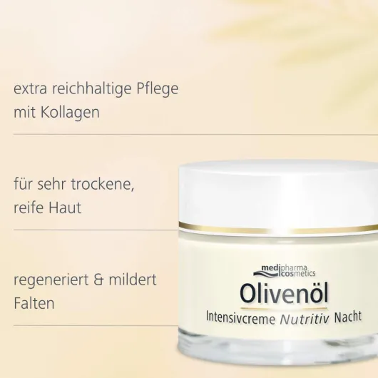 Medipharma Cosmetics Olivenöl Intensivcreme Nutritiv Mit...