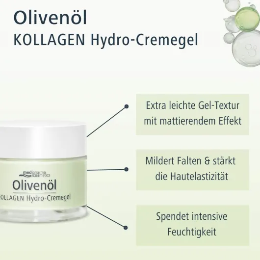 medipharma cosmetics Olivenöl Kollagen Hydro-Cremegel 50 ml