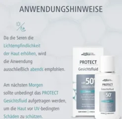 Medipharma cosmetics Protect Gesichtsfluid LSF 50+ 50 ml