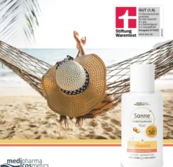 medipharma cosmetics Sonne Schutz & Pflege Fluid ultraleicht LSF 50+ 50 ml Lotion