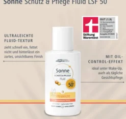 medipharma cosmetics Sonne Schutz & Pflege Fluid ultraleicht LSF 50+ 50 ml Lotion