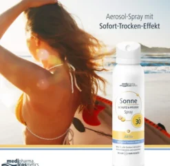 medipharma cosmetics Sonne Schutz & Pflege Aktiv Aerosol-Spray LSF 30 150 ml