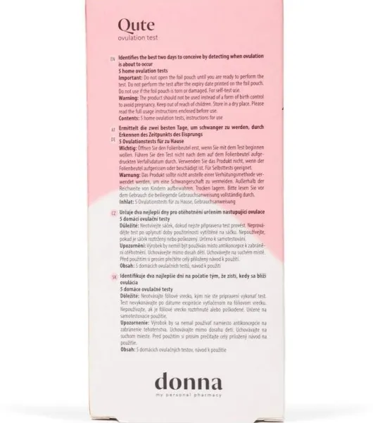 Medis Qute 5 Ovulationstests