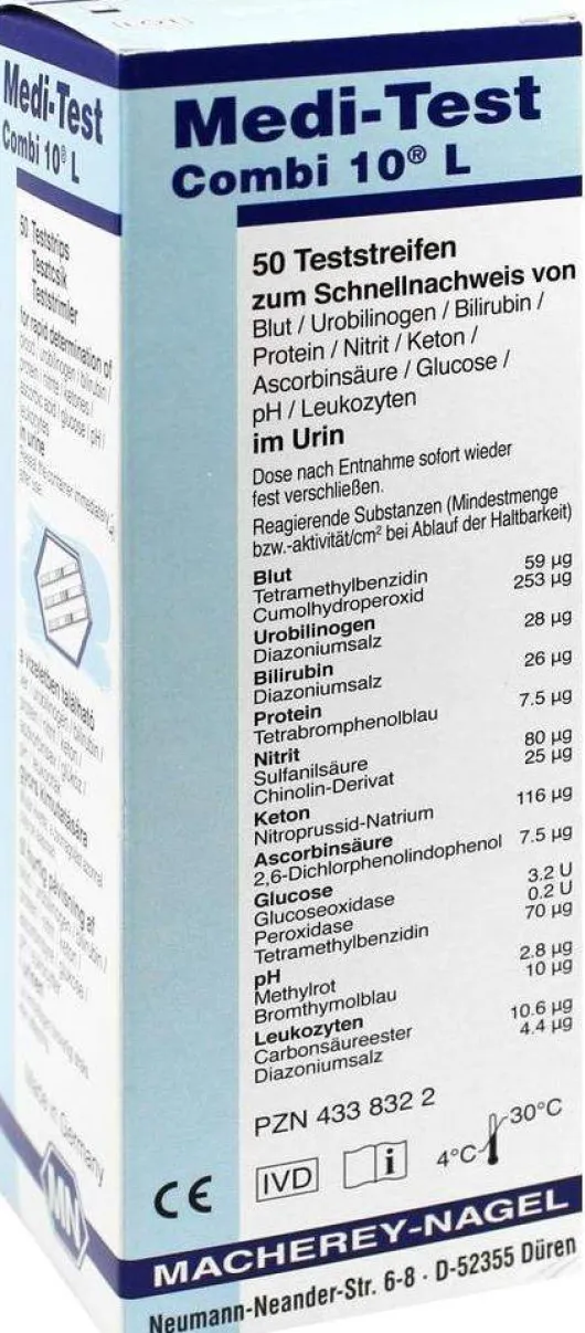 Medi Test Nitrit Teststreifen