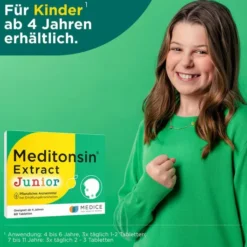 Meditonsin Extract Junior pflanzliche Erkältungstabletten 180 Stück