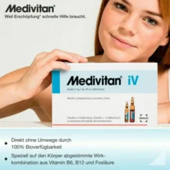 Medivitan Iv Injektionslösung in Ampullen-Paaren 8 Stück